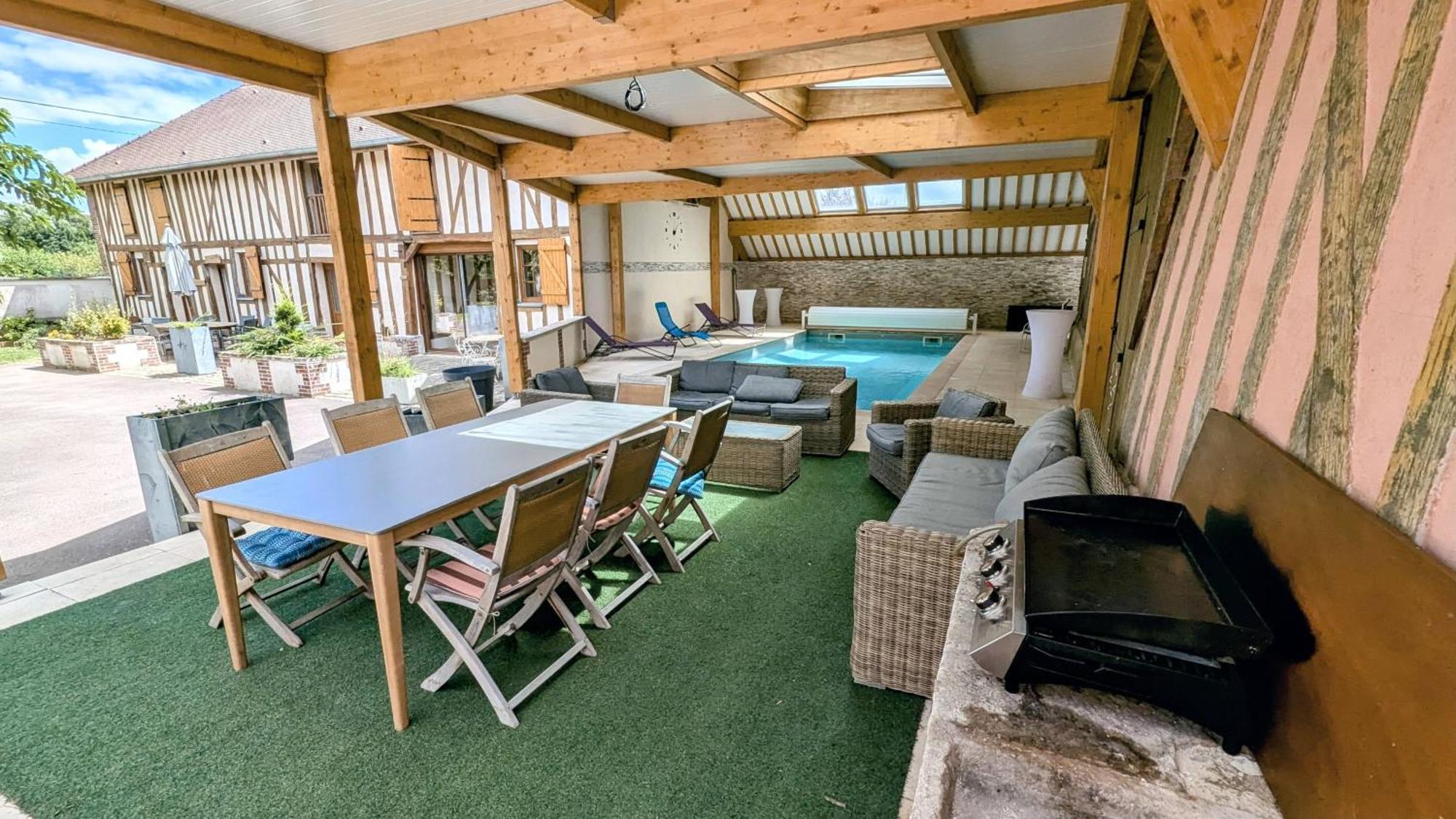 Maison Calme 14 Personnes, Piscine, Jardin Et Parking Bucheres Екстер'єр фото
